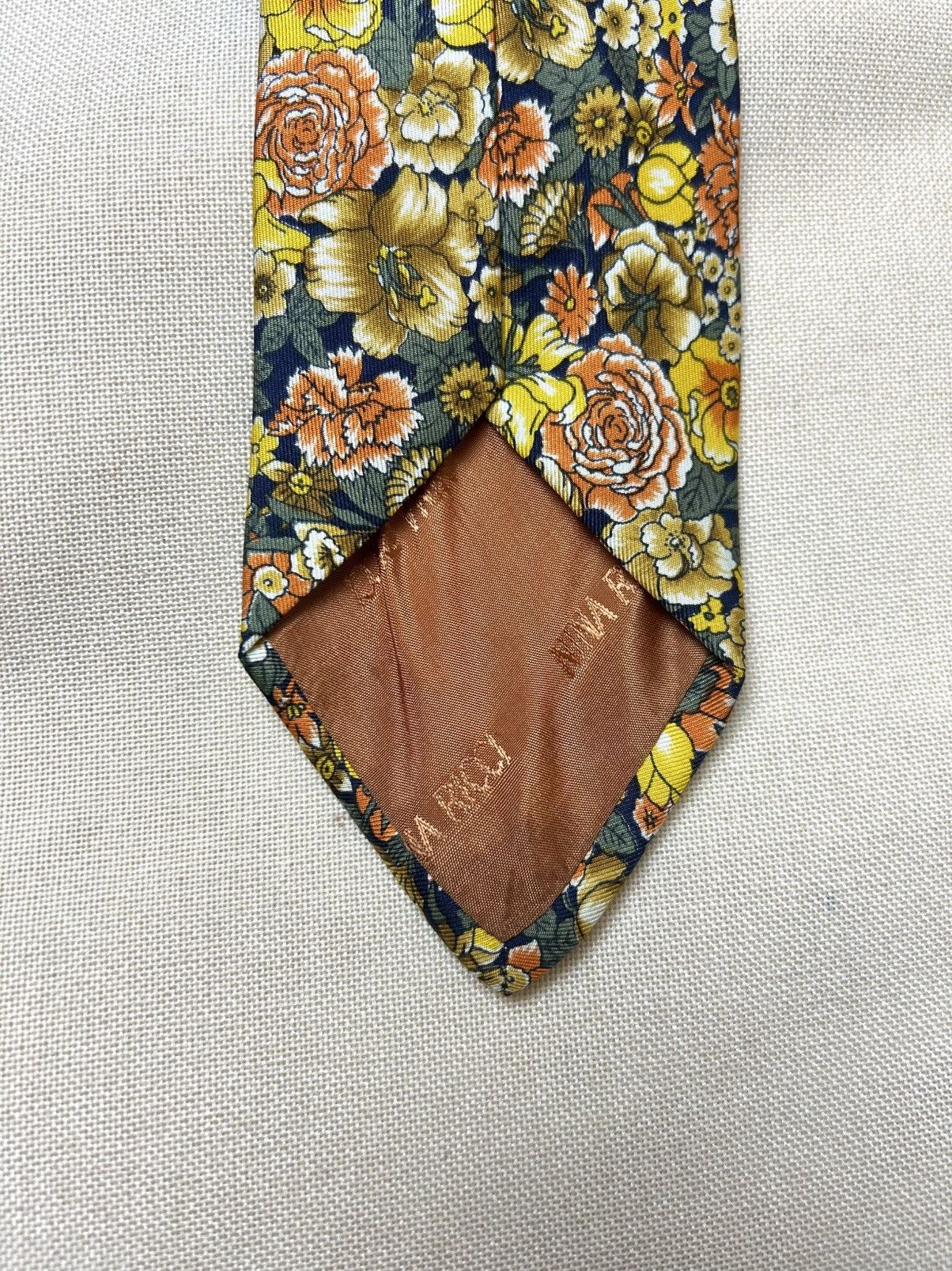 Other Nina Ricci multicolour floral Silk Mens Tie Size ONE SIZE - 5 Thumbnail