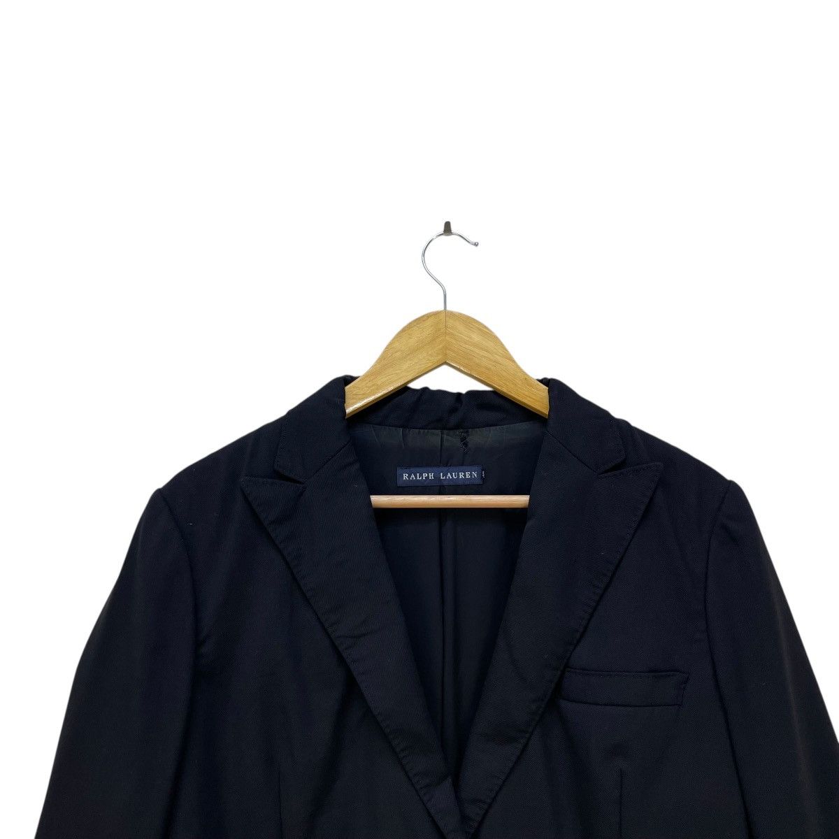 Ralph Lauren 💥Ralph Lauren Black Single Button Daily Jacket Size M / US 6-8 / IT 42-44 - 3 Thumbnail