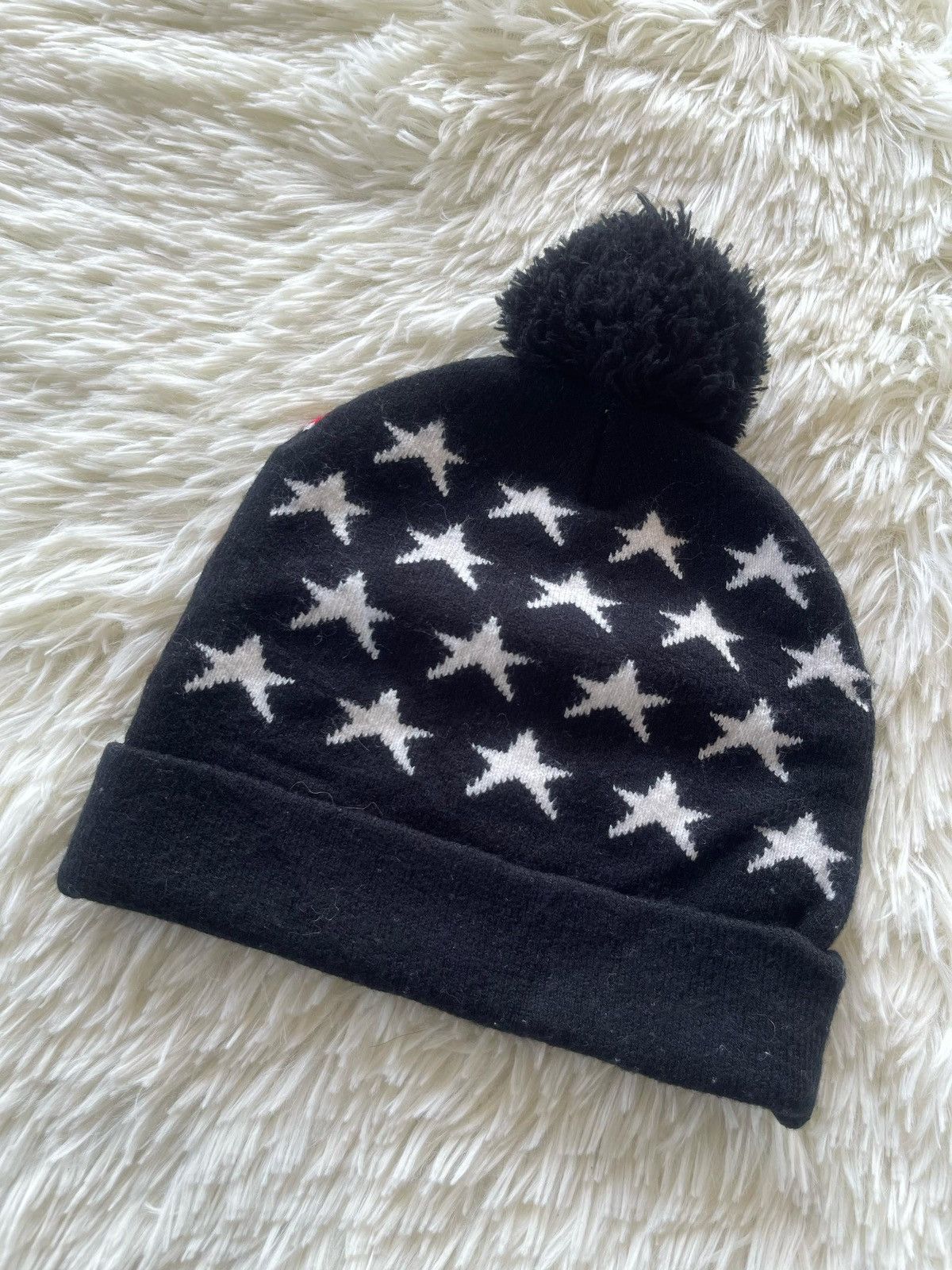 Vintage Union Jack Snow Beanie Hat Size ONE SIZE - 10 Thumbnail
