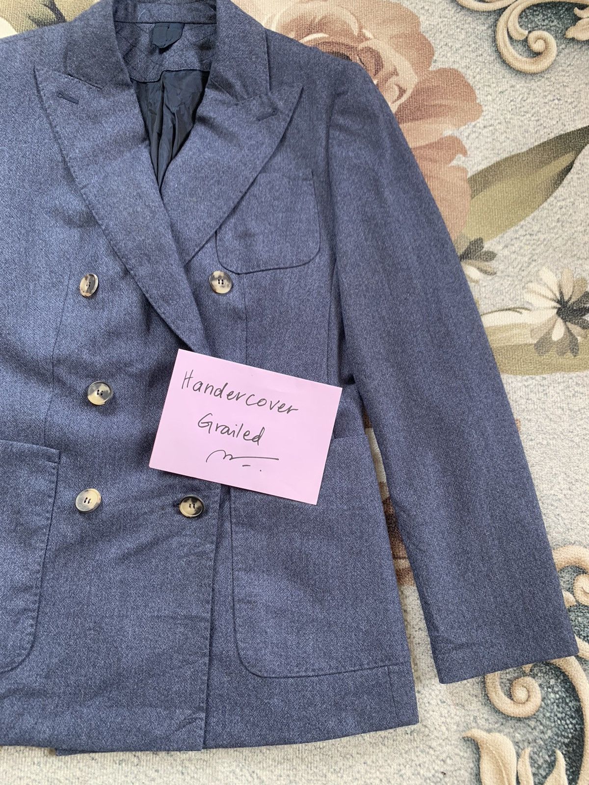 Max Mara MaxMara Blend Cashmere Double Breast Style Jacket Coat Size XS / US 0-2 / IT 36-38 - 4 Thumbnail