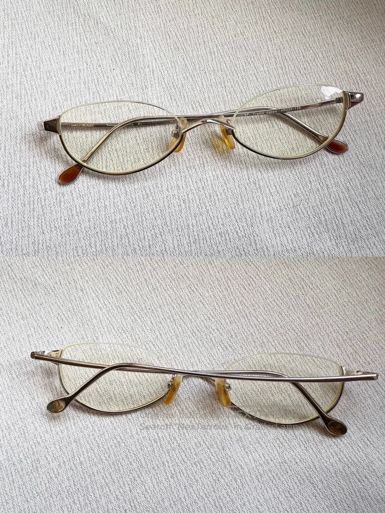 Vivienne Westwood Vivienne Westwood Vintage rose gold half-frame Saturn eyeg Size ONE SIZE - 3 Thumbnail
