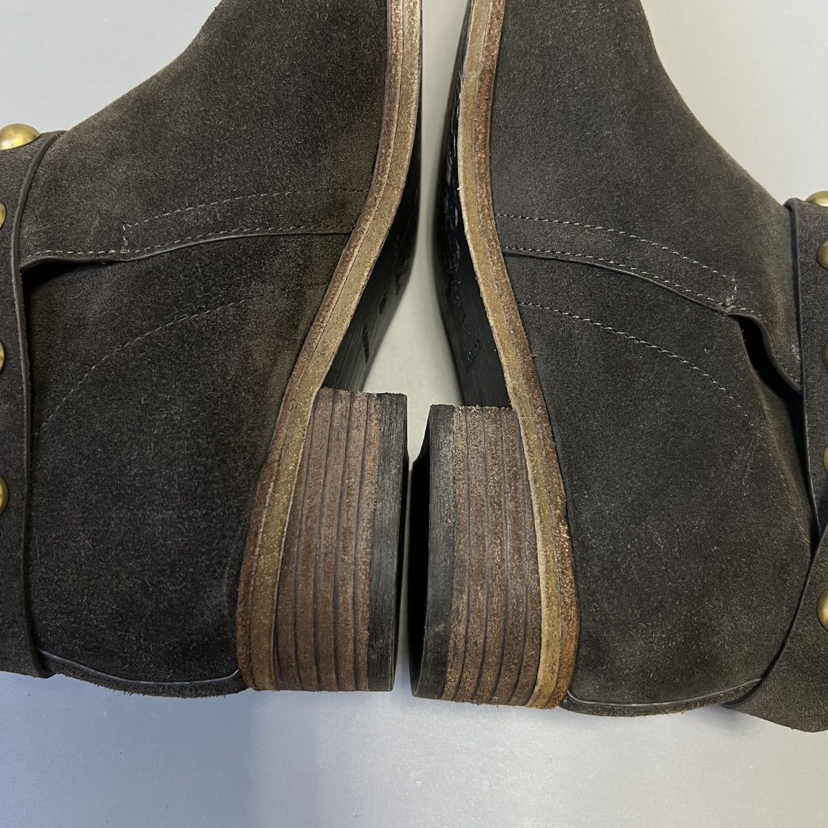 See by Chloe See by Chloe Janis Ankle Wrap Moto Boots Studs Size US 6 / IT 36 - 16 Thumbnail