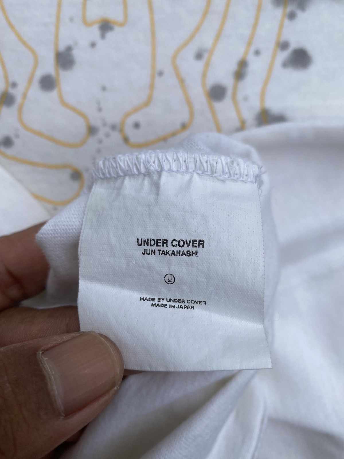 Fragment Design × Undercover RARE!! Undercoverism X Fragment Designt Mens Tee Size US L / EU 52-54 / 3 - 12 Thumbnail