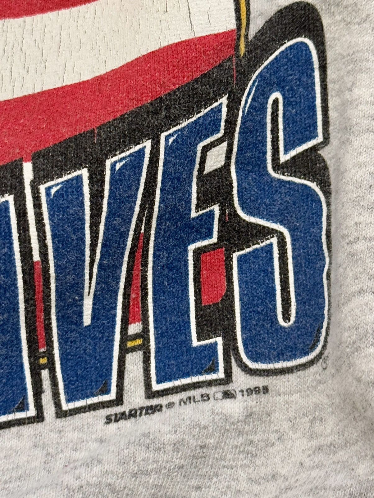 Starter × Vintage Vintage 1995 MLB Atlanta Braves WORLD SERIES Crewneck Sz XL Size US XL / EU 56 / 4 - 2 Thumbnail