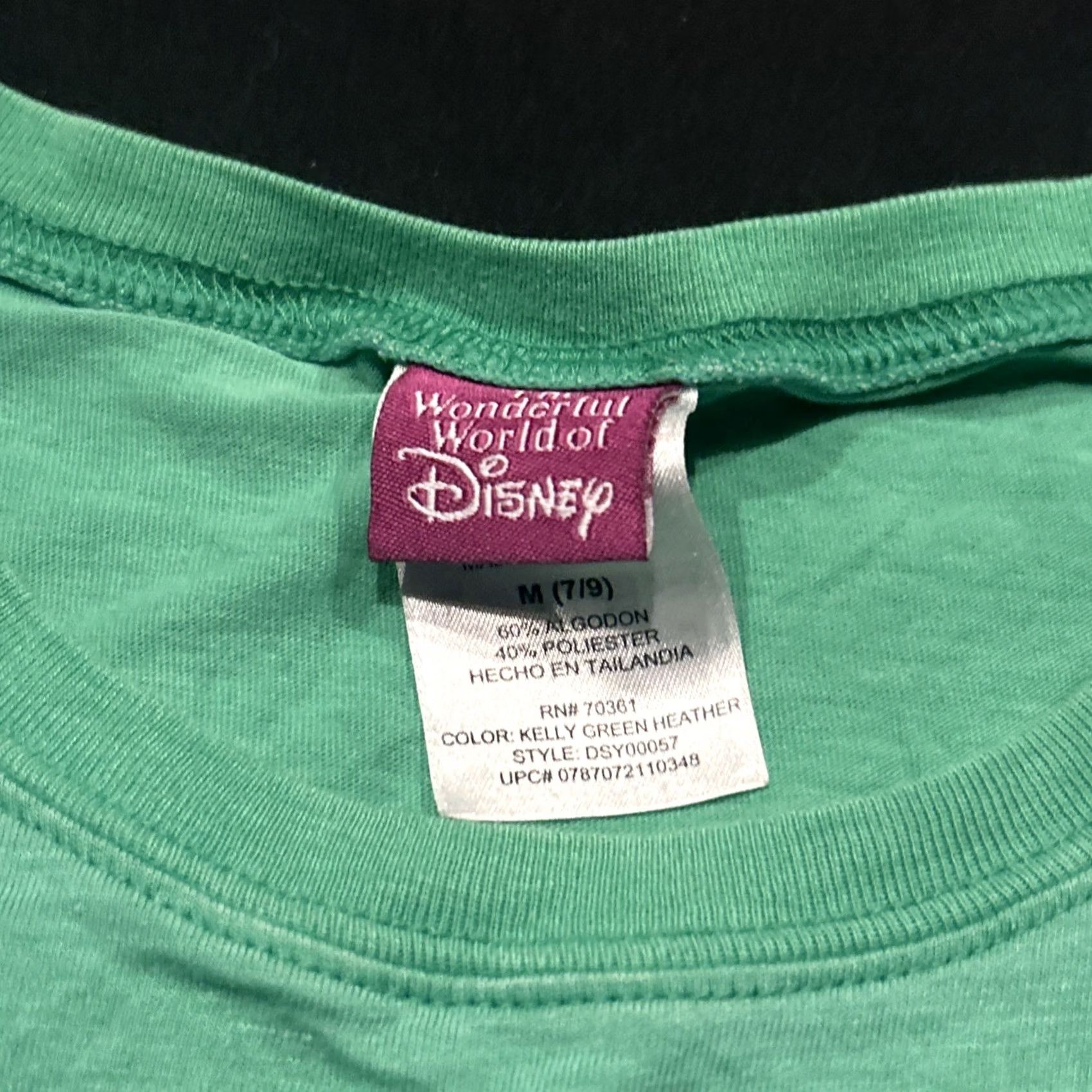 Disney Disney Duck Lemon Soda T Shirt Mens M Green Crew Neck Short Sleeve Cotton Cartoon Vintage: No Size US M / EU 48-50 / 2 - 3 Thumbnail