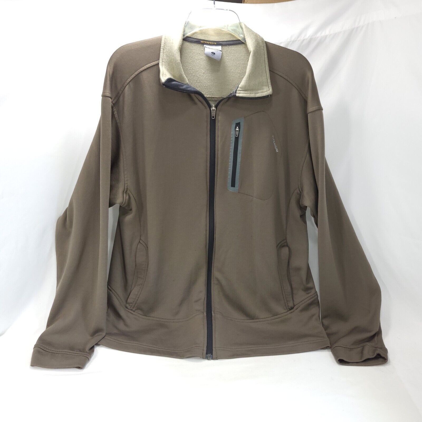 Columbia Columbia Titanium Casual Zip Up Jacket Mens Size Large Brown Size US L / EU 52-54 / 3 - 1 Thumbnail