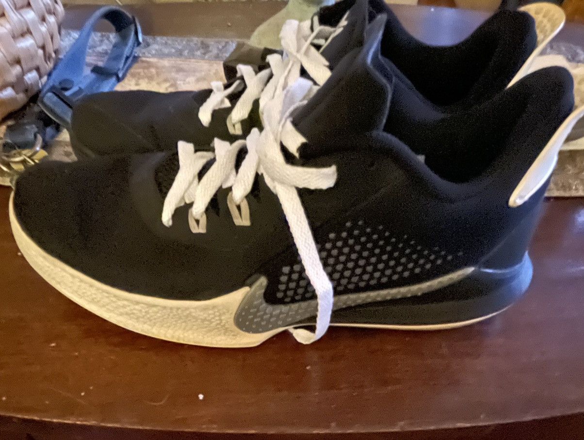 Nike Nike Mamba Fury ‘Snakeskin’ - Black Smoke Grey Kobe Size 12 Size US 12 / EU 45 - 6 Thumbnail