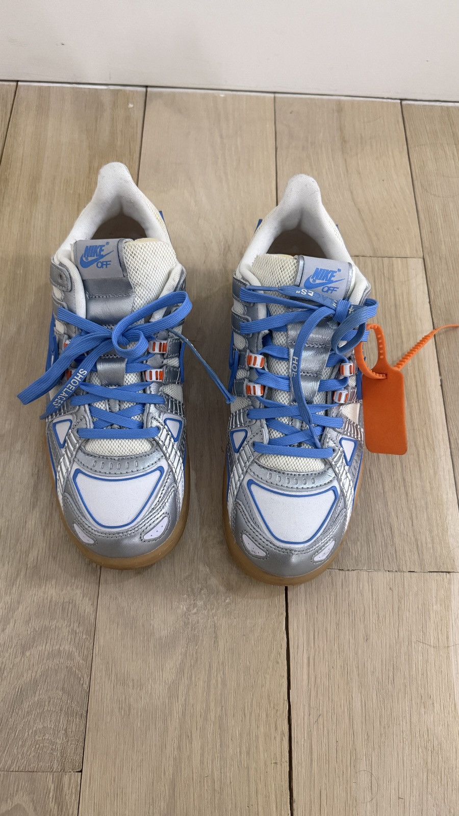 Nike × Off-White Off-White x Air Rubber Dunk 'University Blue' Size US 7.5 / IT 37.5 - 1 Thumbnail