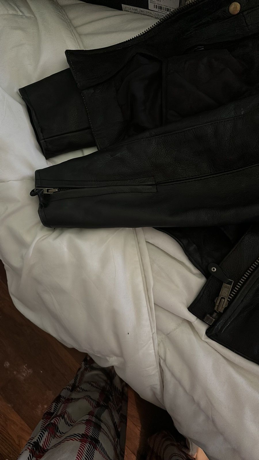 Other Bikers Dream Apparel Women’s Leather Jacket Size Medium Size M / US 6-8 / IT 42-44 - 7 Thumbnail