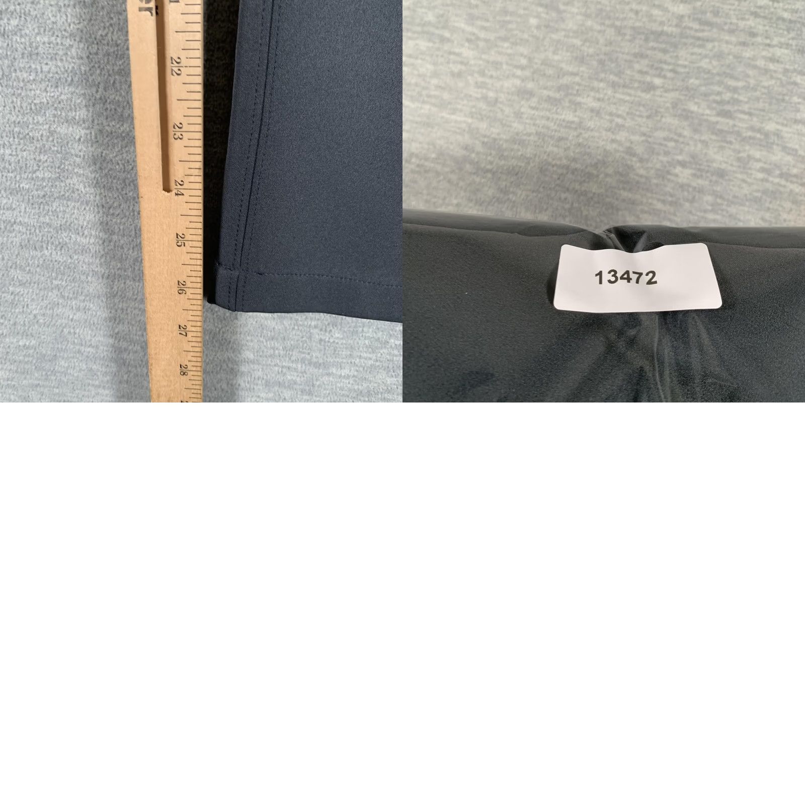 Vintage &Collar Dress Pants Mens 38x26 Gray Athletic Fit Stretch Tapered Casual Business Size US 38 / EU 54 - 9 Thumbnail