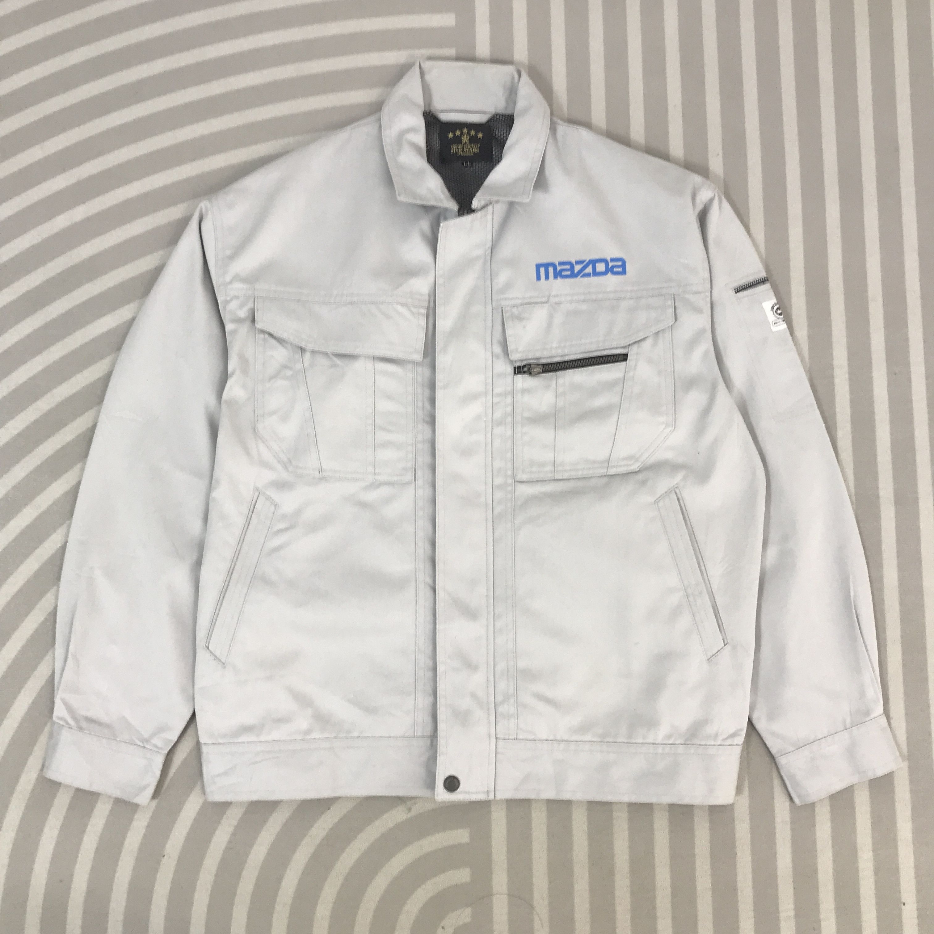 Japanese Brand Vintage Mazda Racing Team Japan Uniform custom Jacket K64B14 Size US L / EU 52-54 / 3 - 2 Thumbnail