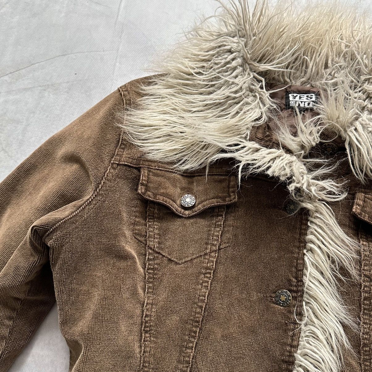 Hysteric Glamour × Undercover Punk Corduroy Faux Fur Jacket Gothic LGB If Six Was Nine Size L / US 10 / IT 46 - 6 Thumbnail