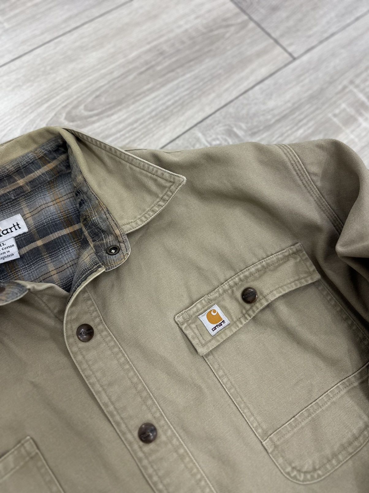 Carhartt Carhartt Vintage Jacket Vintage Y2K Size US XL / EU 56 / 4 - 5 Thumbnail