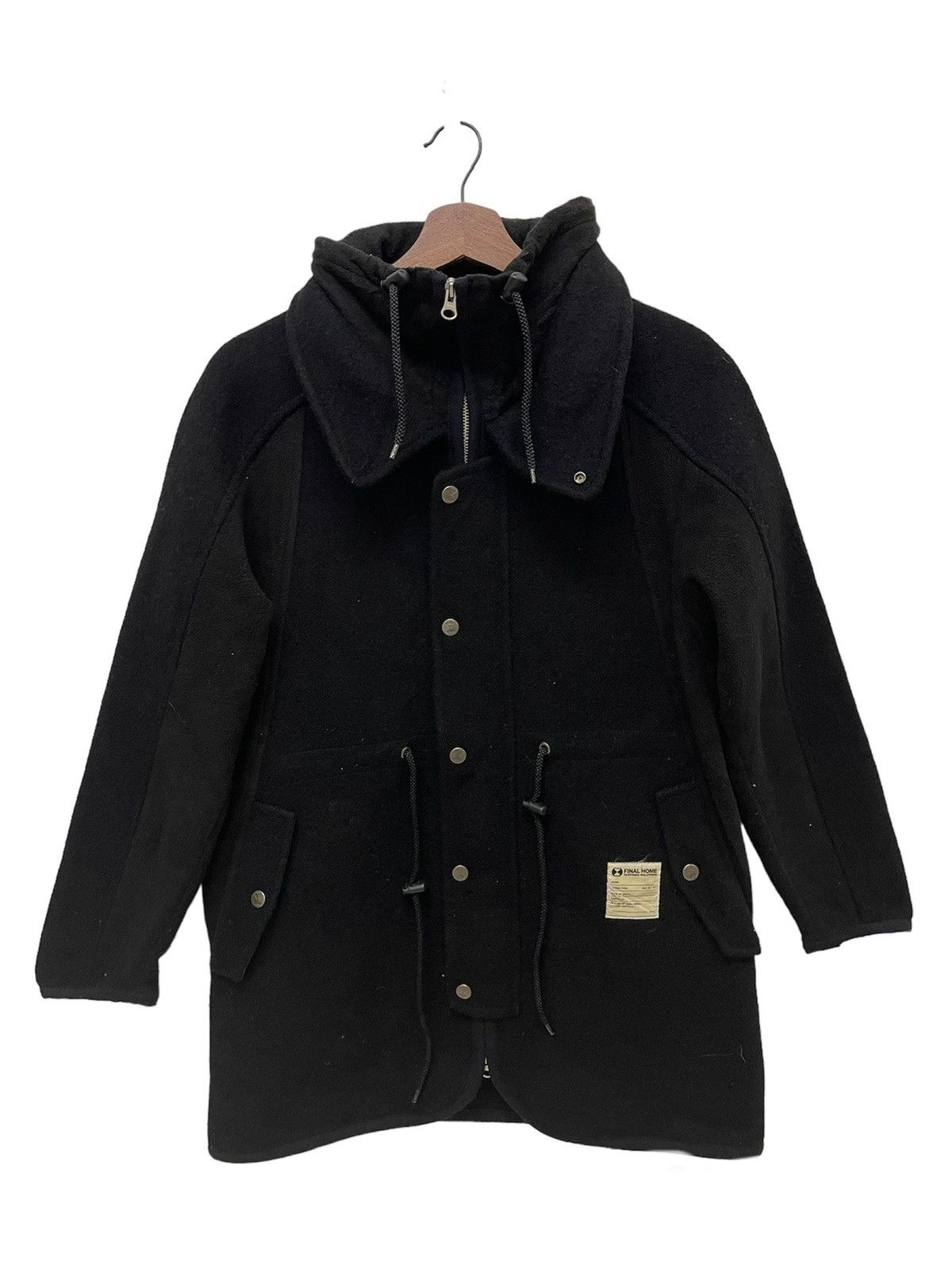 Final Home VINTAGE FINAL HOME TURTLE NECK WOOL JACKET AVANTGARDISM Size US S / EU 44-46 / 1 - 2 Thumbnail