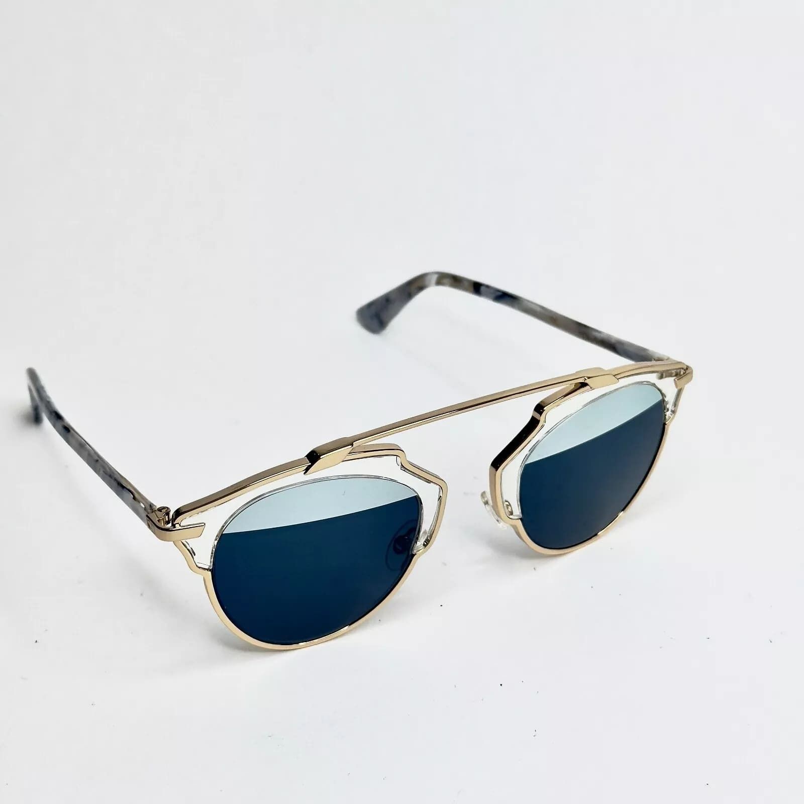 Christian Dior Monsieur CHRISTIAN DIOR SOREAL Gold Marble Blue DIORSOREAL So Real Size ONE SIZE - 9 Thumbnail