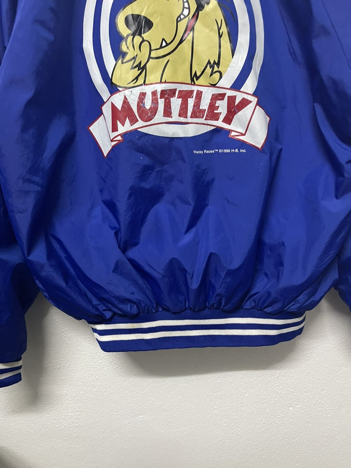 Cartoon Network VINTAGE 1996 MUTTLEY WACKY RACES BOMBER Size US M / EU 48-50 / 2 - 13 Thumbnail