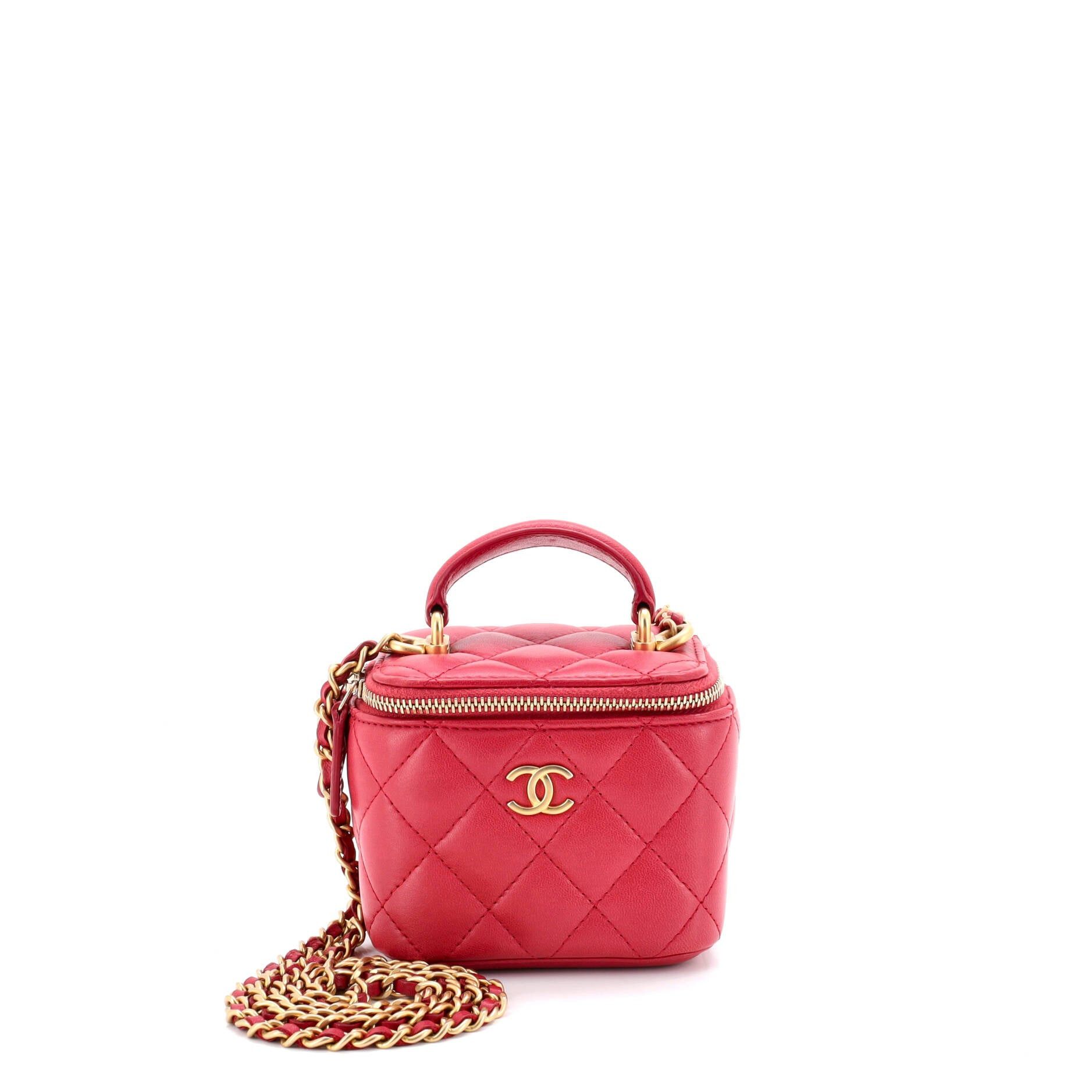 Chanel Classic Top Handle Vanity Case with Chain Size ONE SIZE - 1 Thumbnail