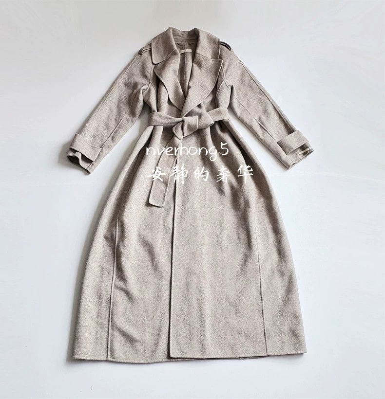 Max Mara max mara Oat-colored coat Size M / US 6-8 / IT 42-44 - 1 Thumbnail