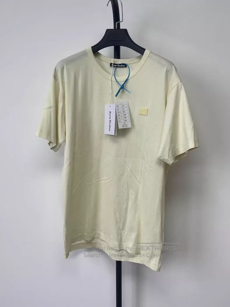 Acne Studios Patch Applique Expression Light Yellow Summer