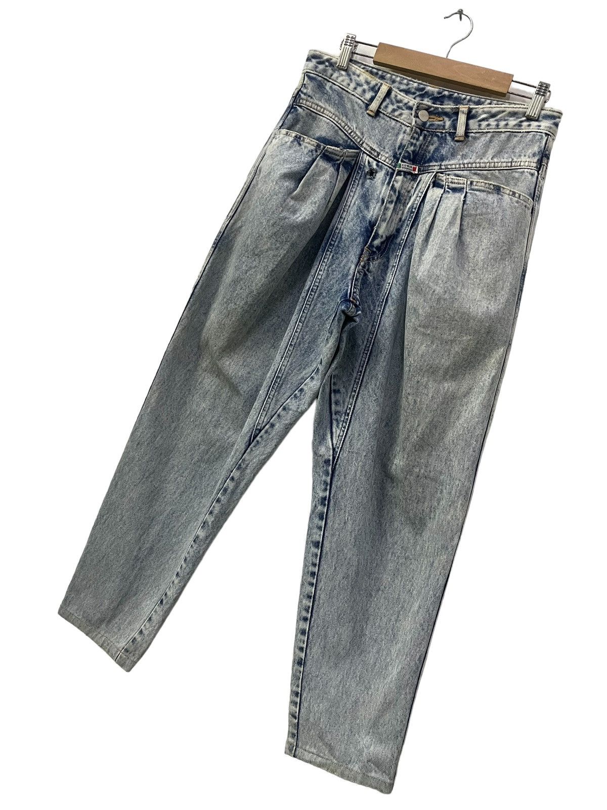 Edwin × Japanese Brand × Vintage Vintage 90s Edwin Big Tab Baggy Stone Wash Jeans Size US 30 / EU 46 - 3 Thumbnail