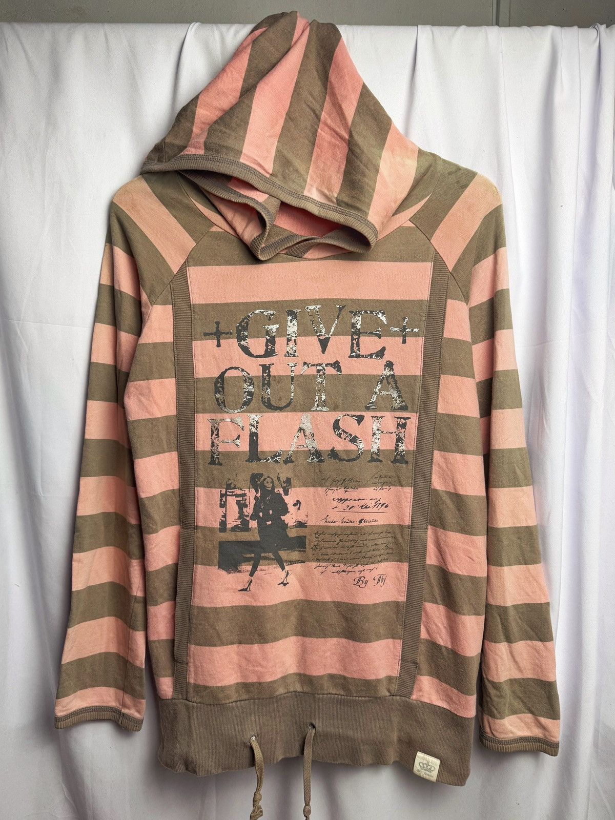 Hysteric Glamour × If Six Was Nine × Japanese Brand Japanese Poem Hoodie Stripe Tbj Lgb ifsix style Size US M / EU 48-50 / 2 - 1 Thumbnail