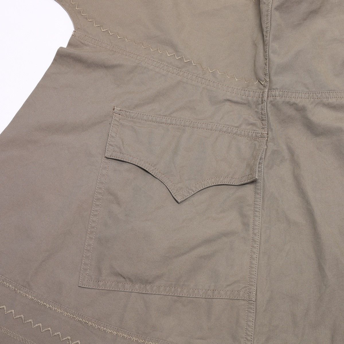 Diesel Diesel Wide Skirt Cotton y2k Avantgarde pocket Size 29" - 6 Thumbnail