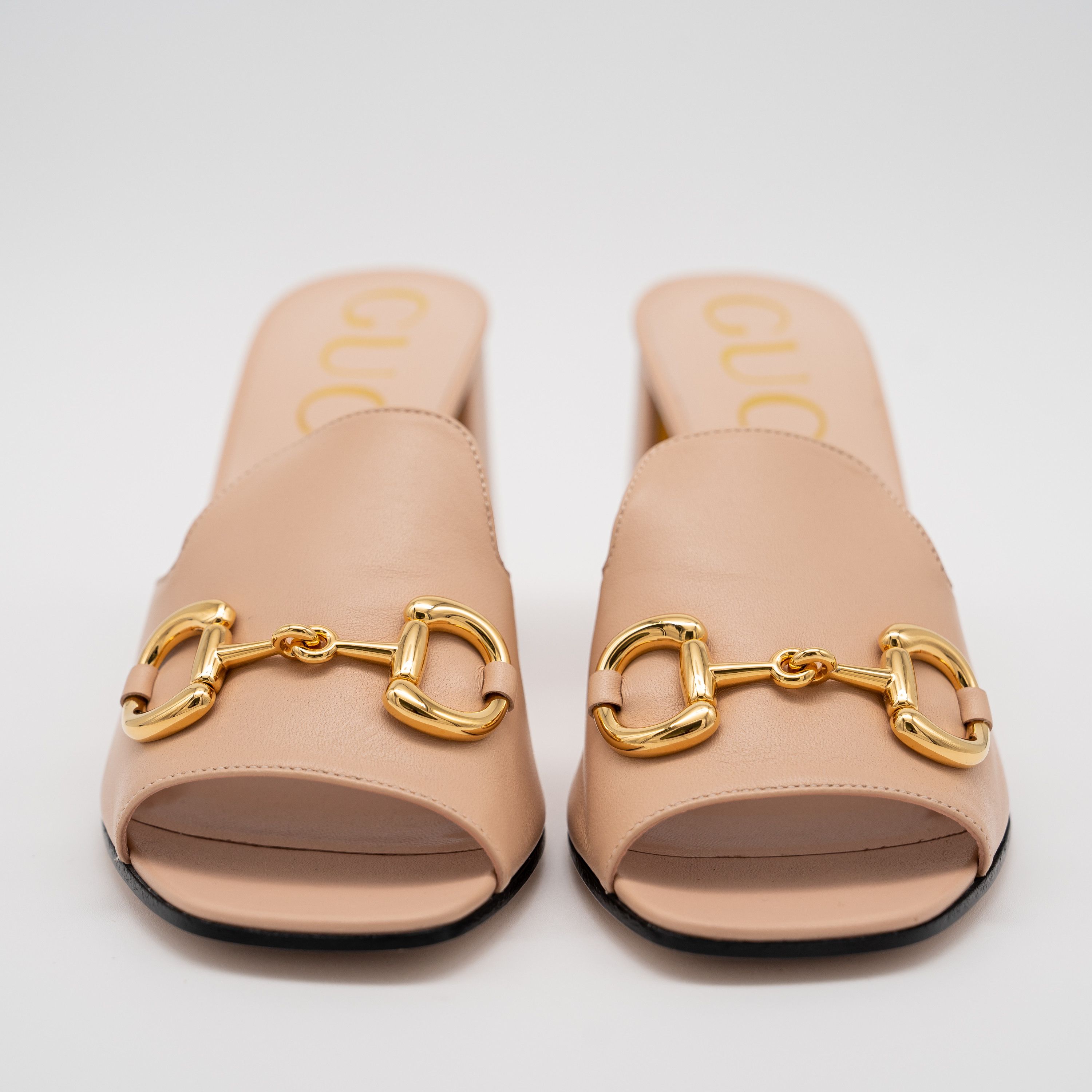 Gucci 40.5 10.5 us Gucci Horsebit Rose Pink Leather Sandals Mules Size US 10.5 / IT 40.5 - 2 Thumbnail