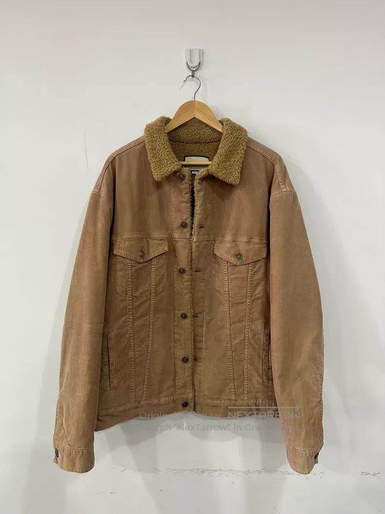 Gucci Gucci Khaki lamb fleece tiger head jacket Size US M / EU 48-50 / 2 - 1 Thumbnail