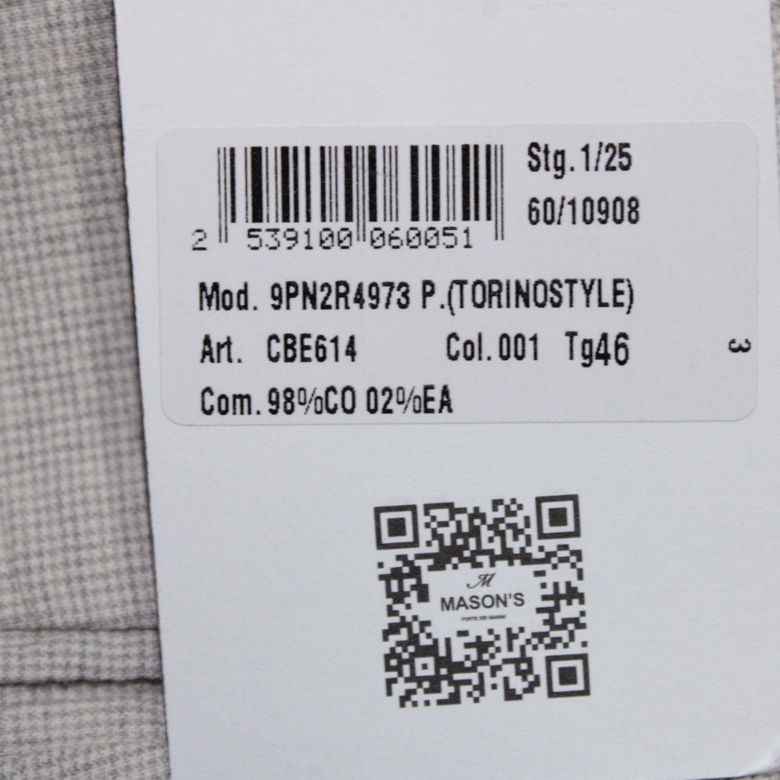 Mason's Mason's New with tags Chino Size 30 US In Gray Size US 30 / EU 46 - 4 Thumbnail