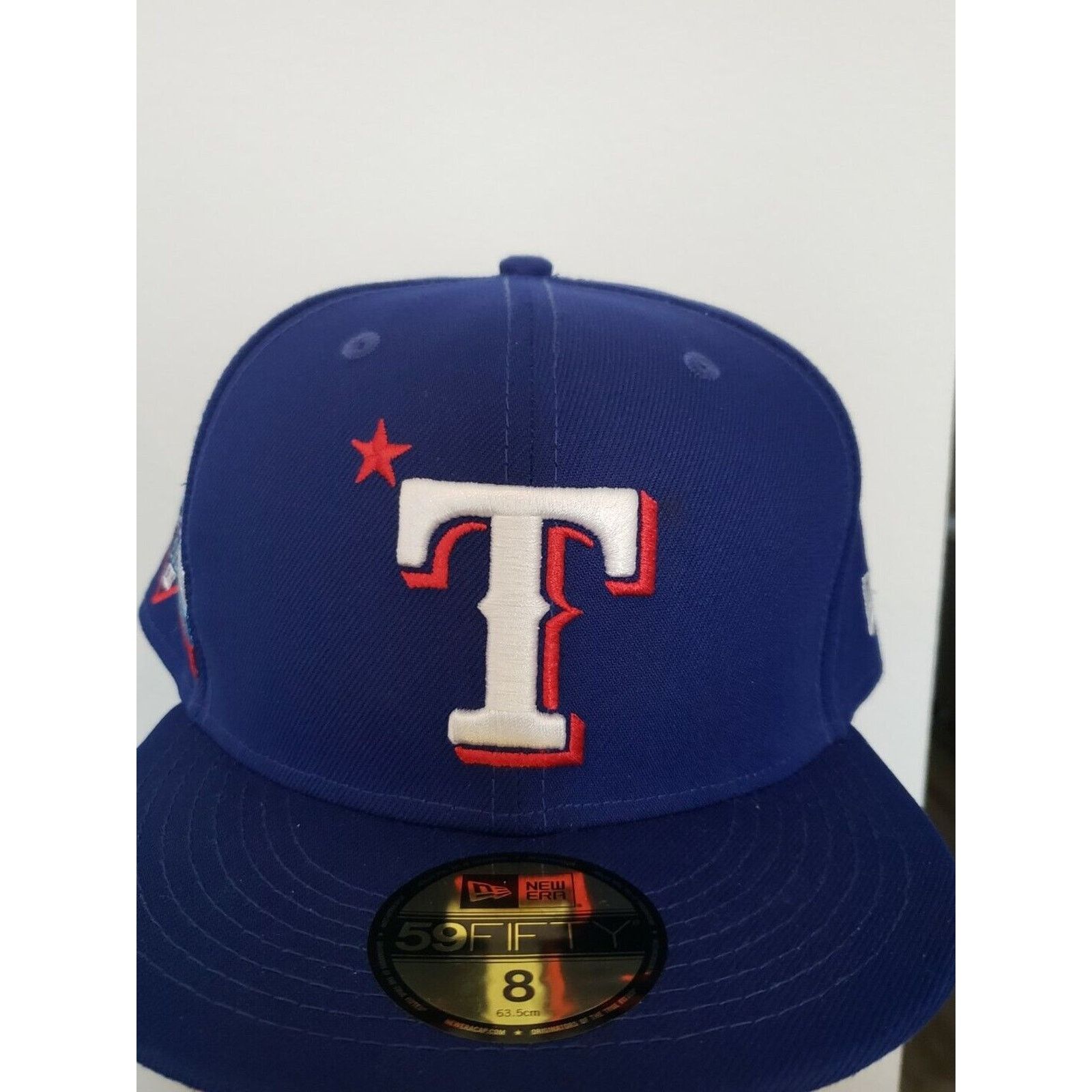 New Era Texas Rangers Hat 2023 ASG Size 8 Blue 5950 New Era Size ONE SIZE - 1 Thumbnail