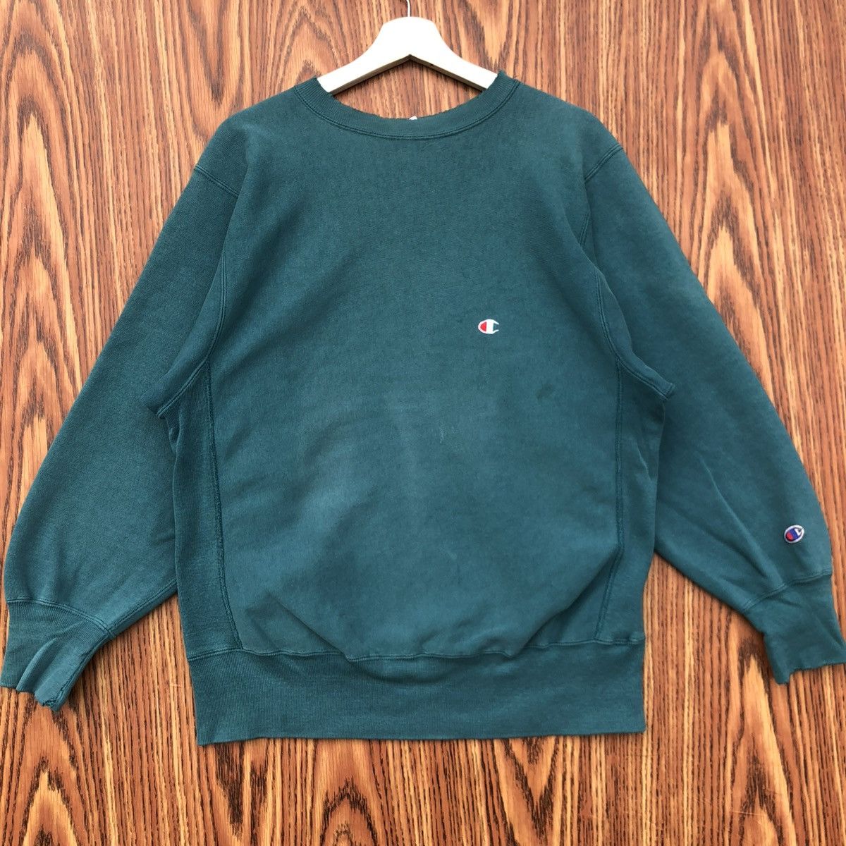 Champion × Vintage Vintage Champion Reverse Wave Pullover Sweatshirt Size US L / EU 52-54 / 3 - 4 Thumbnail