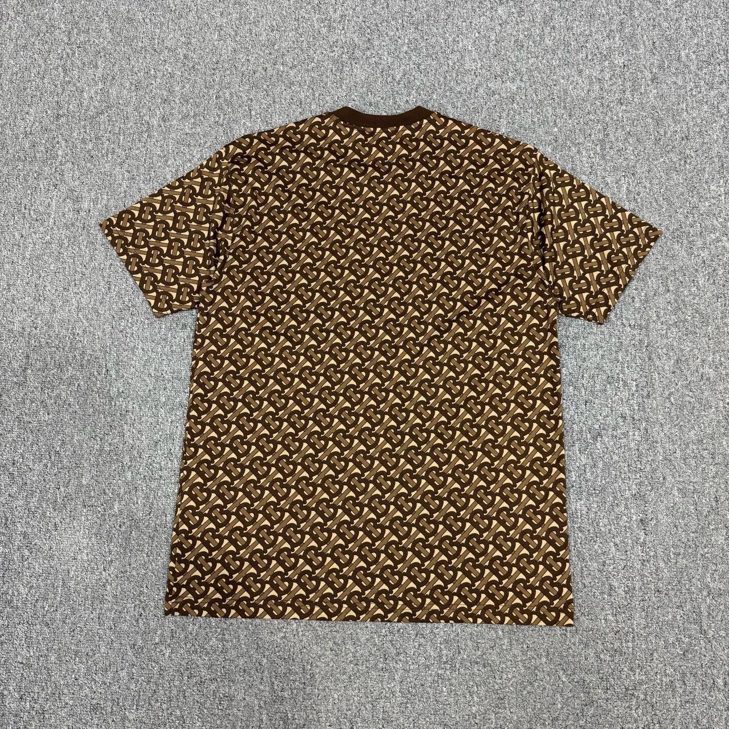 Burberry Burberry All Over TB Logo Short Tee XXS Mint Size US XXS / EU 40 - 2 Thumbnail
