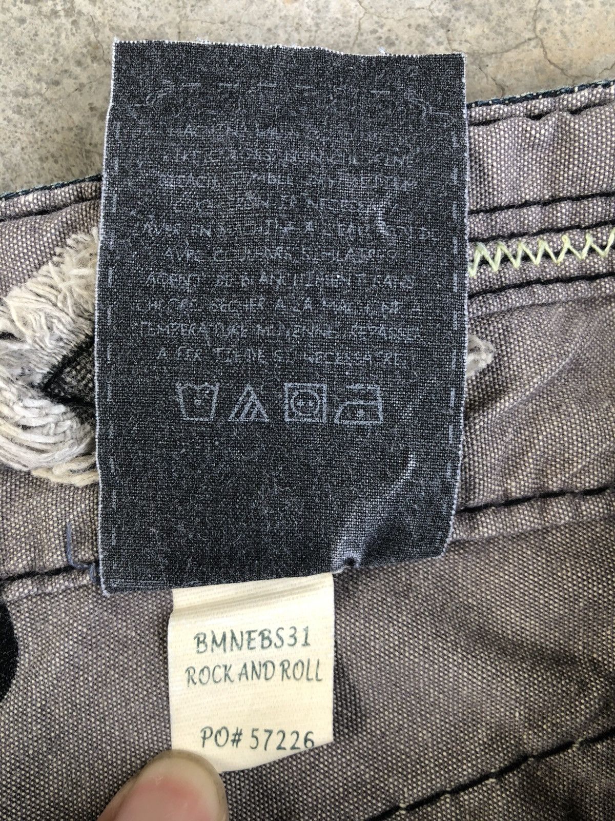 If Six Was Nine Japanese Stitch’s Flared Jeans Distressed Denim Size US 32 / EU 48 - 19 Thumbnail