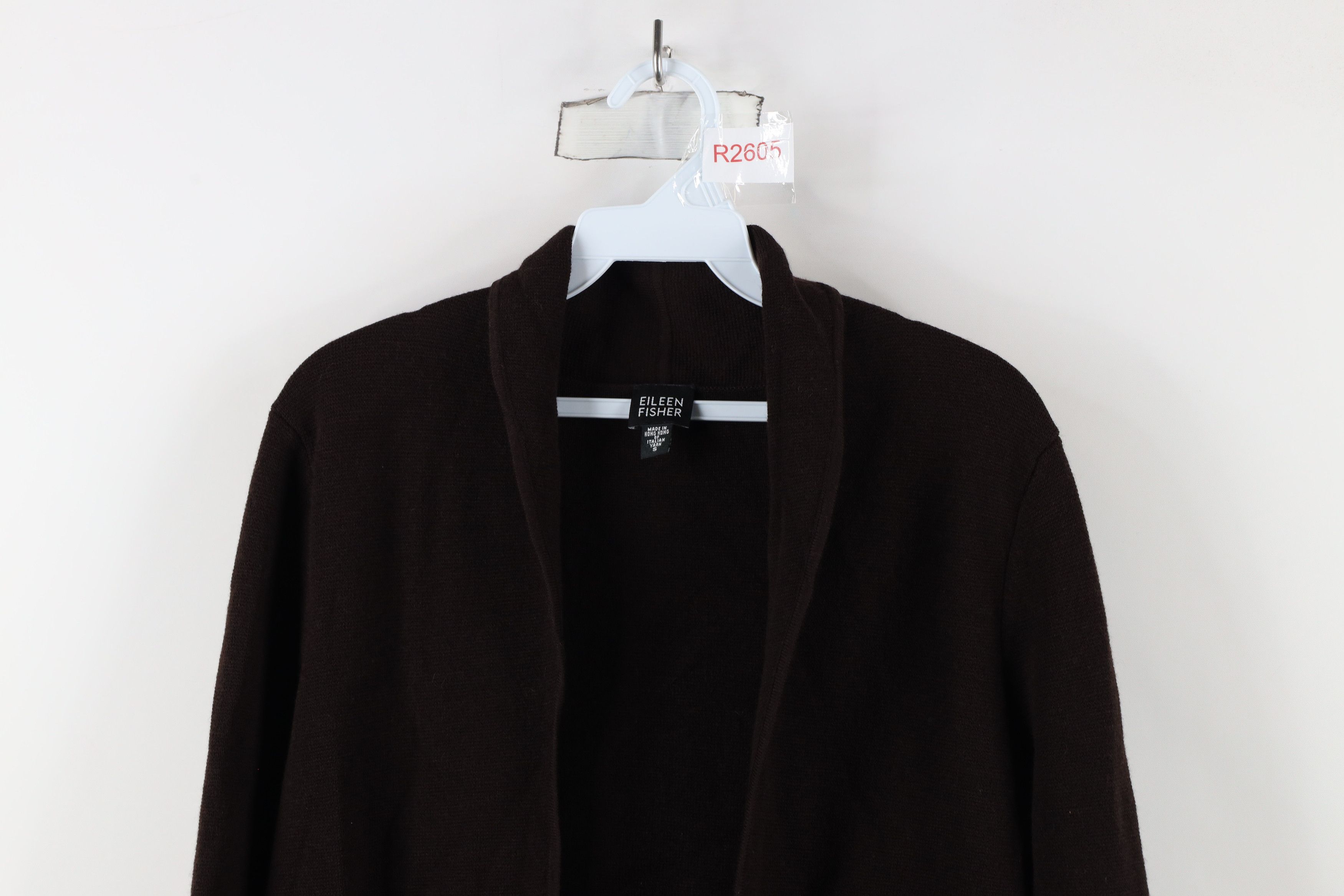 Eileen Fisher × Vintage Eileen Fisher Heavyweight Knit Open Front Cardigan Sweater Size S / US 4 / IT 40 - 2 Thumbnail