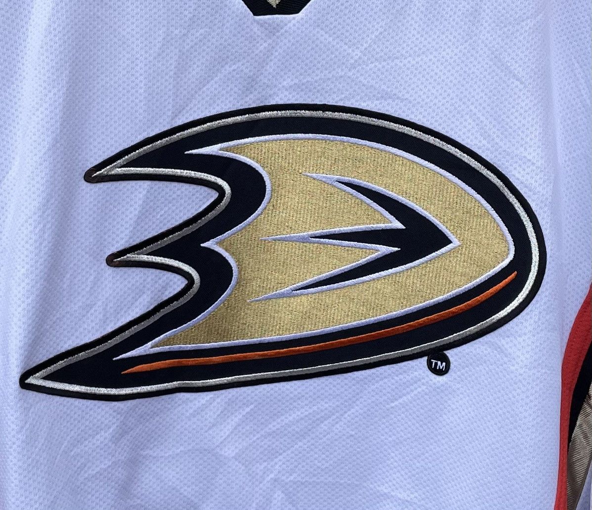 rare K1 Anaheim Ducks #7 Logan Fessenden Sewn Hockey Jersey
