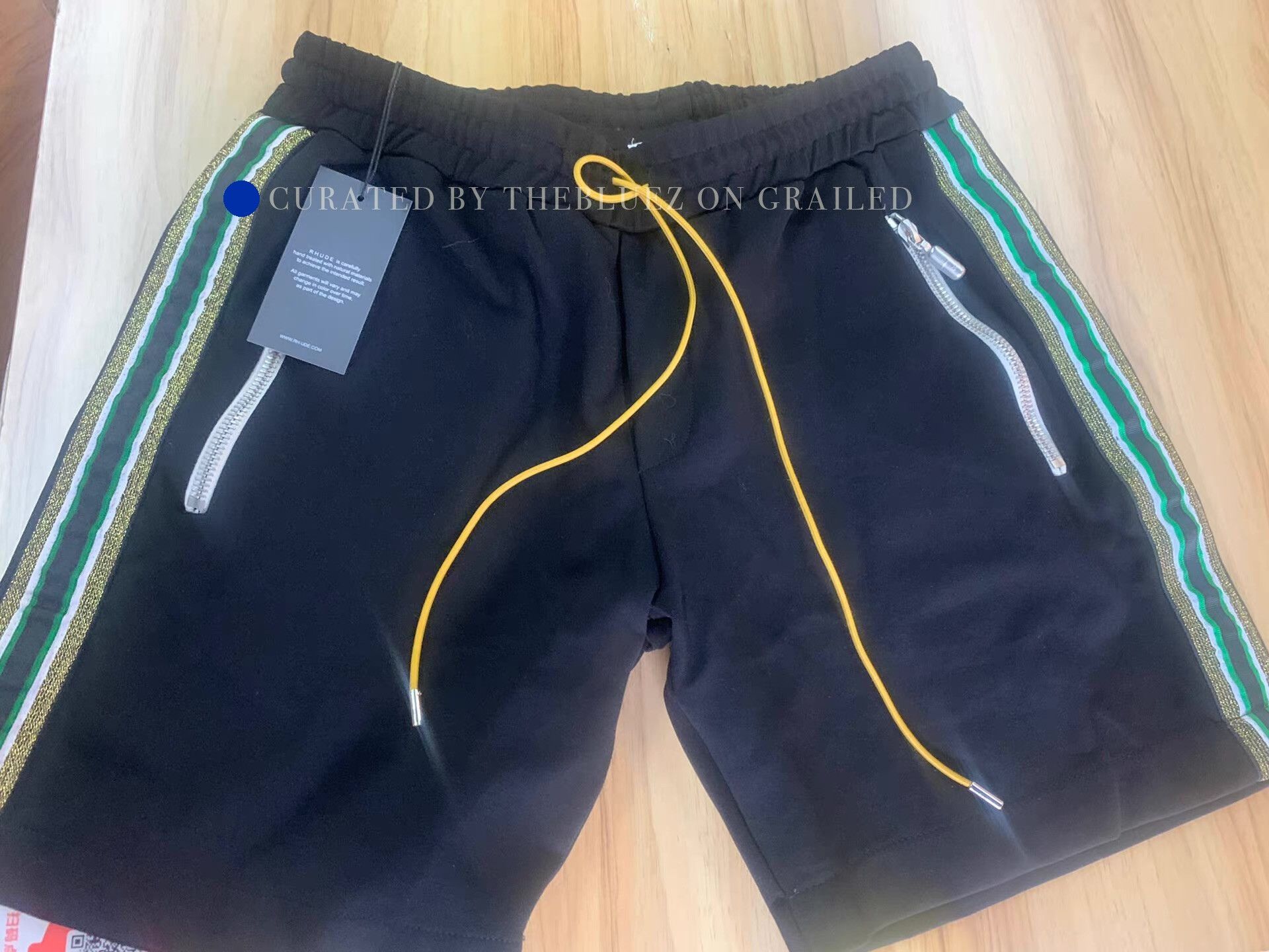 Rhude Stylish Blue Casual Shorts Size US 36 / EU 52 - 1 Thumbnail