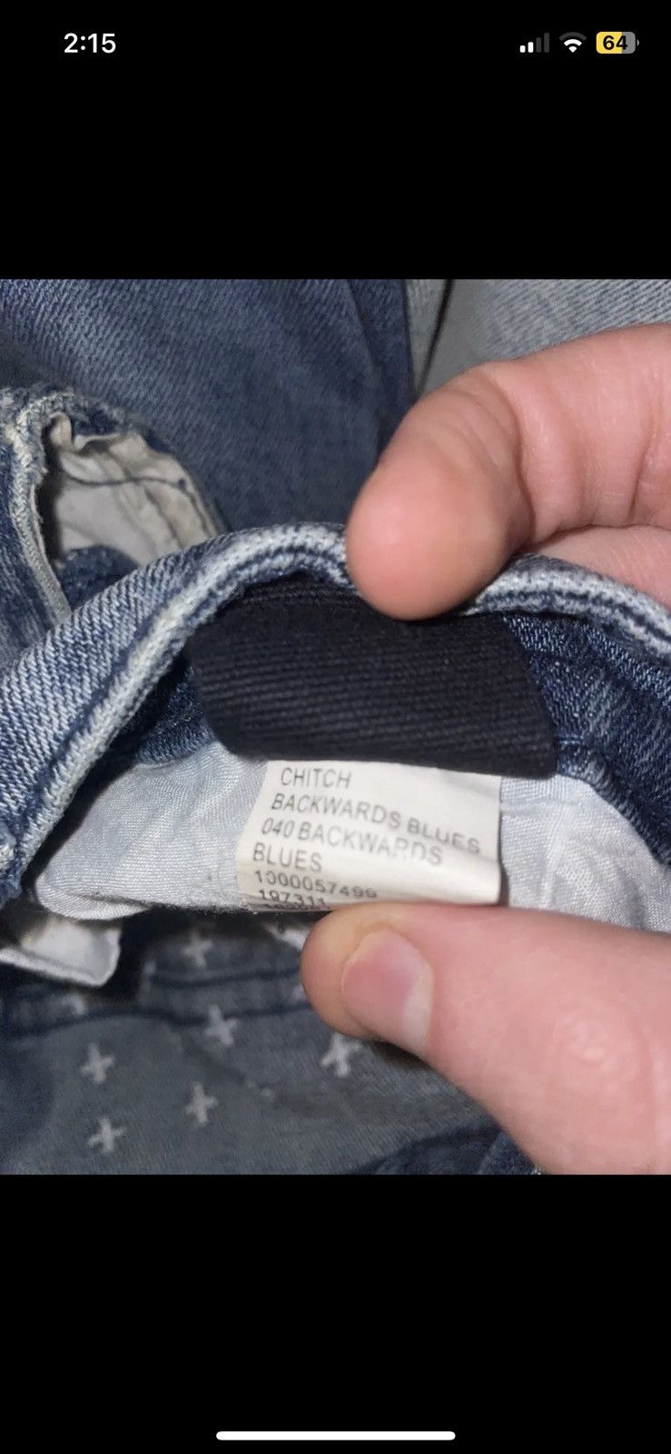 Ksubi Ksubi Chitch Backwards Blues Size 31 Size US 31 - 5 Thumbnail