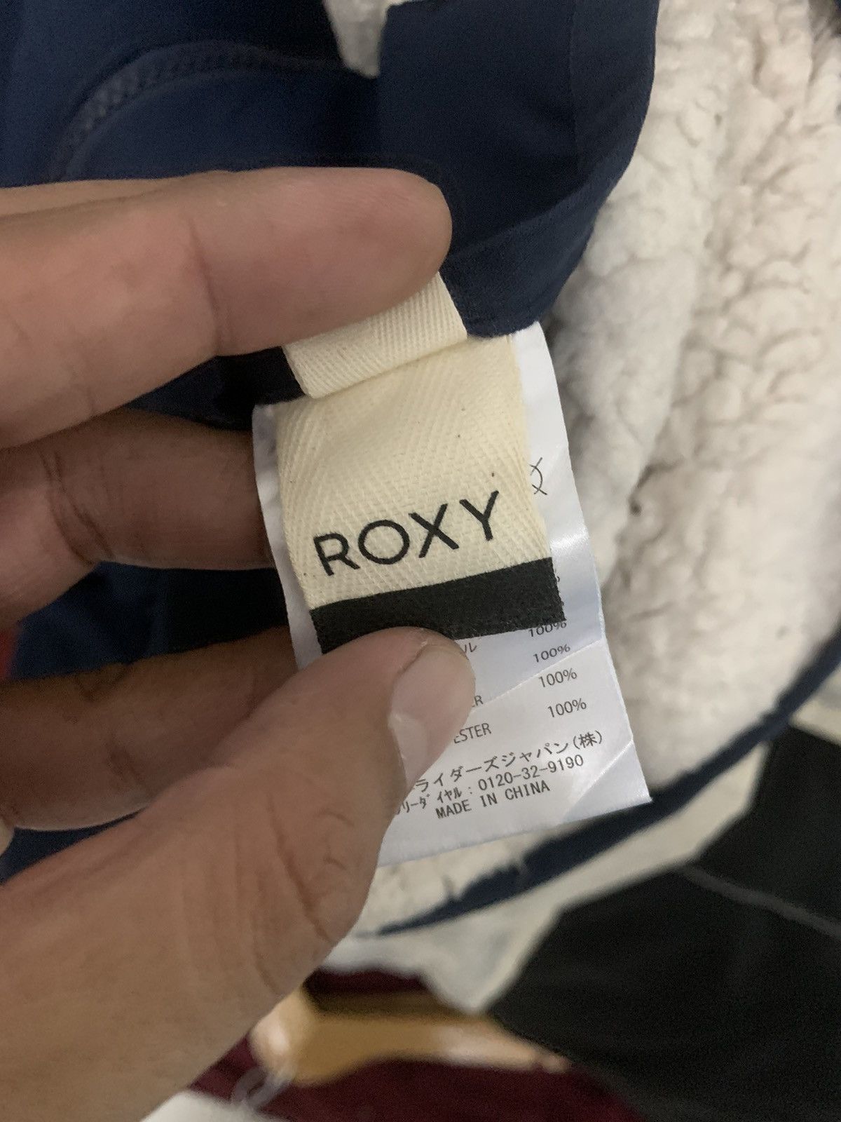 Japanese Brand Roxy Fleece Riversible Hoodie Jacket Size L / US 10 / IT 46 - 16 Thumbnail