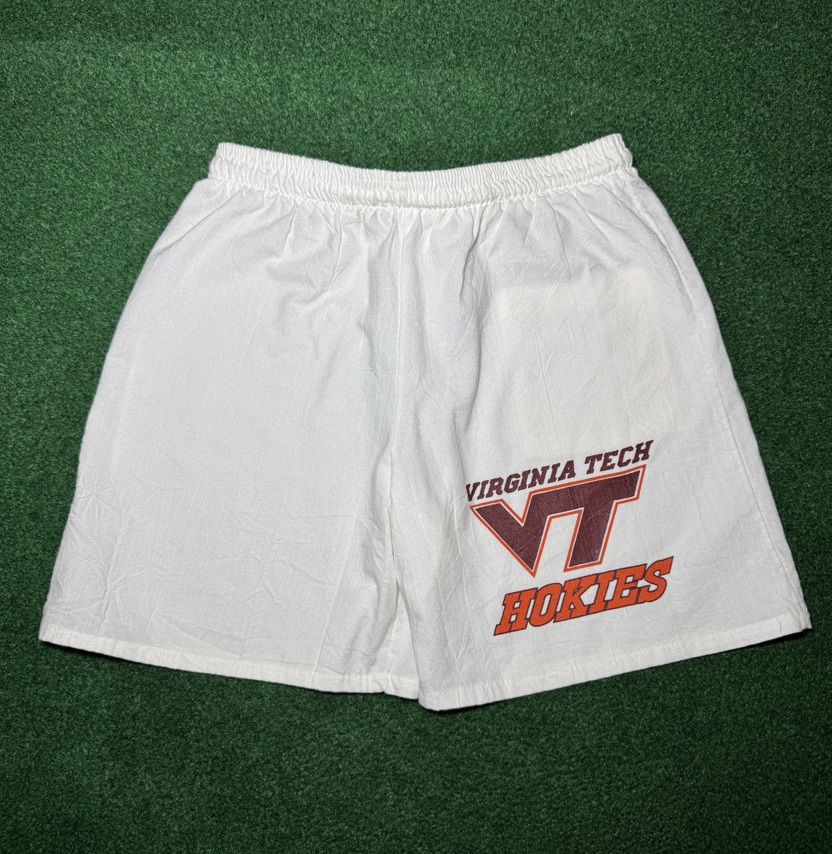Vintage Vintage 80s 90s Virginia Tech Hokies Small 6” College Shorts Size US 28 / EU 44 - 1 Thumbnail