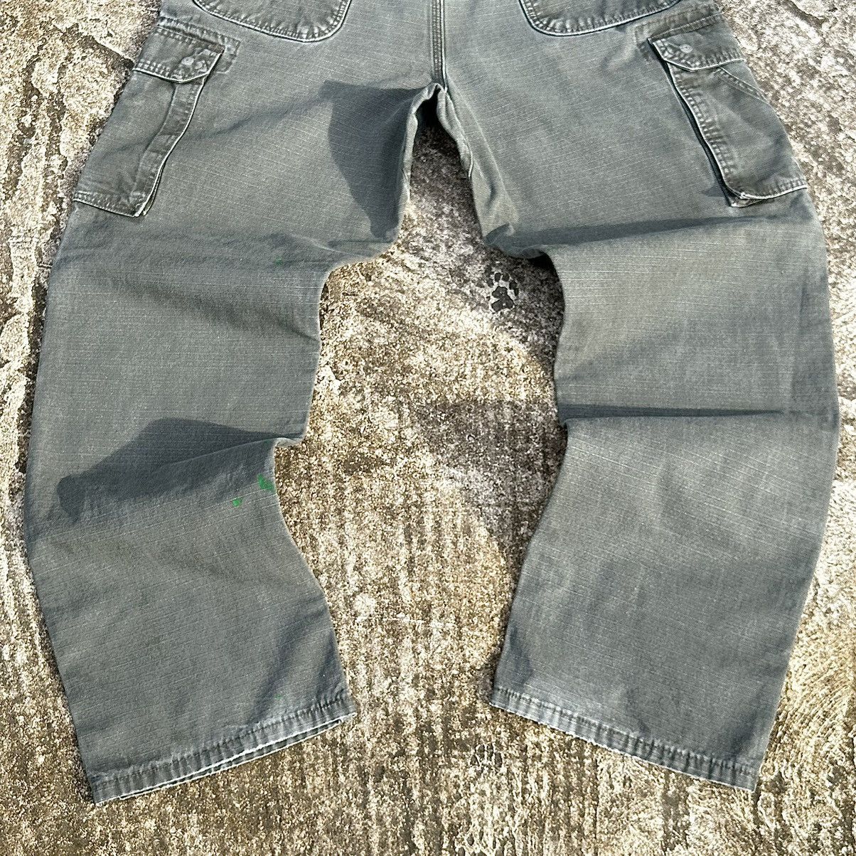 Carhartt × Wrangler (37x33) Crazy Vintage Faded Wrangler Double Knee Pants Size US 37 - 6 Thumbnail