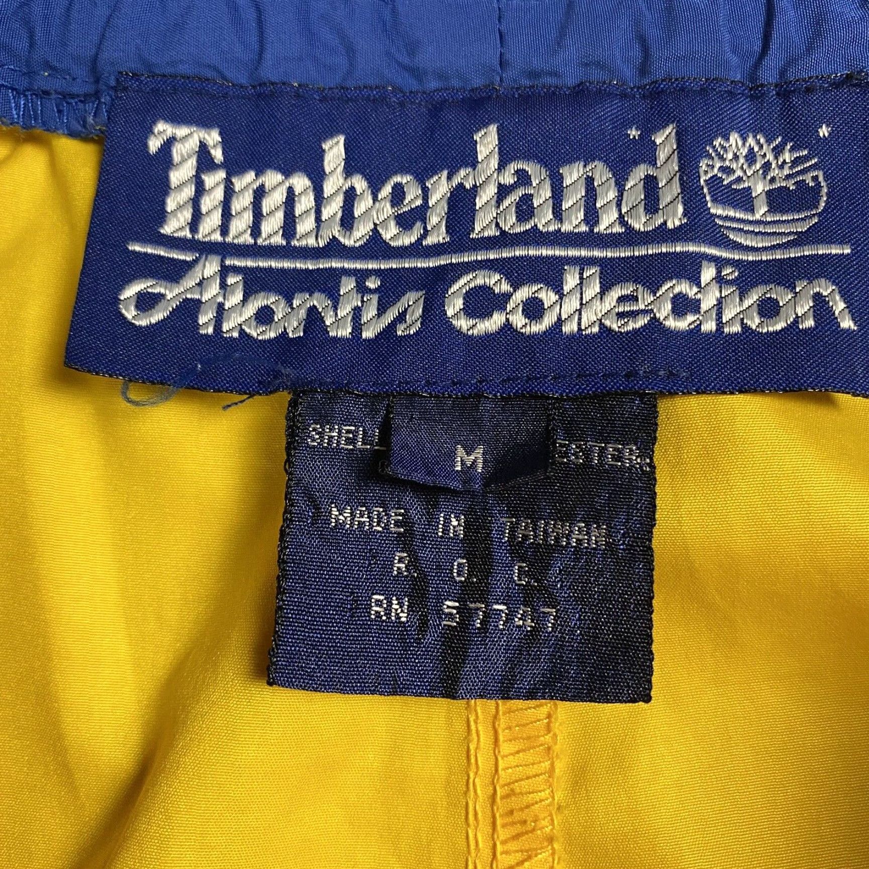 Timberland VTG Timberland Pants Hike Jogger Mens M Yellow 80s Atlantis Collection GORPCORE Wind Resistant Lightweight Size US 31 - 5 Thumbnail