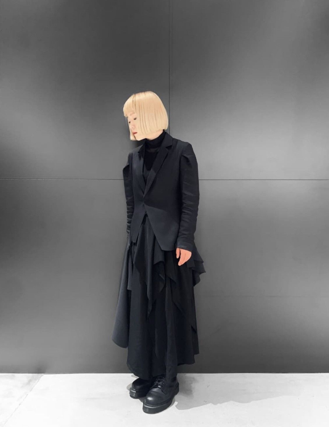 Yohji Yamamoto Y's Yohji Yamamoto - CREPE de CHINE RUFFLE PANTS Size 24" / US 00 / IT 34 - 16 Thumbnail