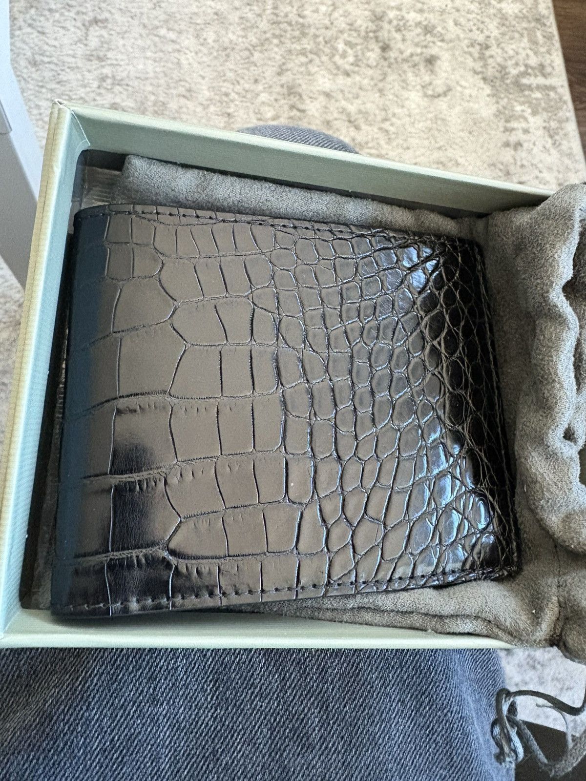 Tom Ford TOM FORD genuine alligator billfold wallet Size ONE SIZE - 1 Thumbnail