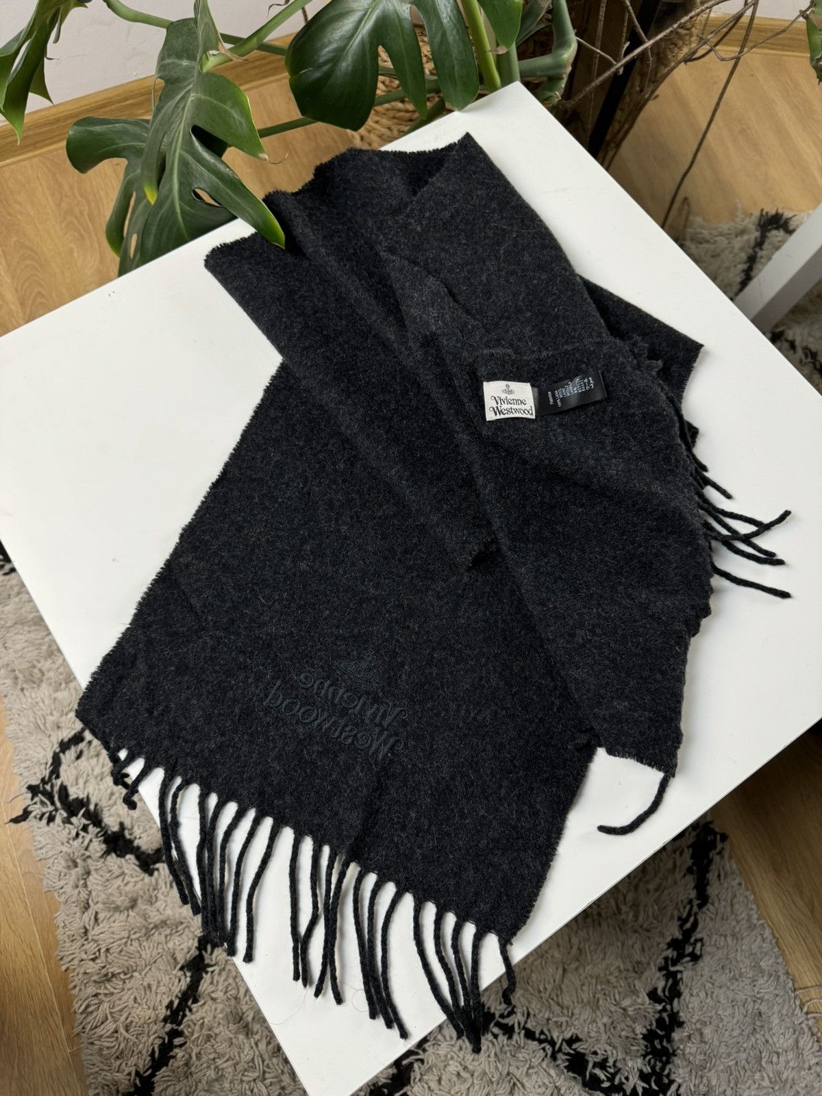 Vintage Vivienne Westwood wool scarf 🧣 Size ONE SIZE - 1 Thumbnail