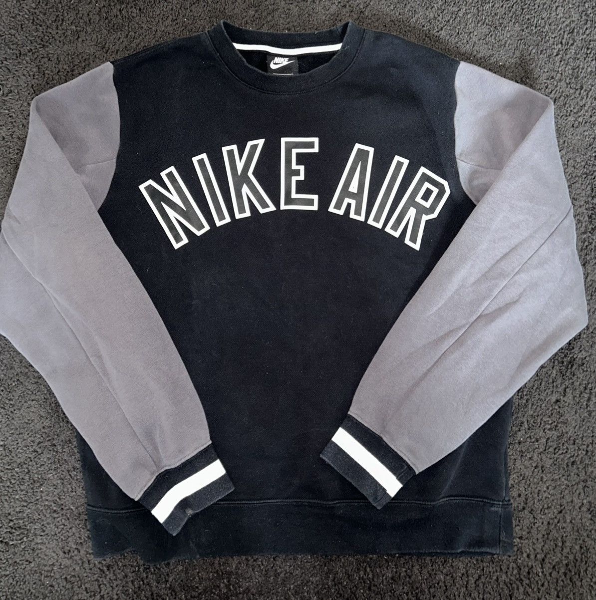 Nike Vintage Y2K Nike Air Sweatshirt Size US M / EU 48-50 / 2 - 2 Thumbnail