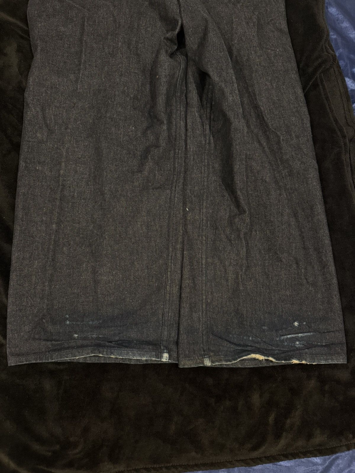 K-Two Studios KTWO 14.5 oz Selvedge Heavy Denim V2 "Indigo" Size US 34 / EU 50 - 10 Thumbnail