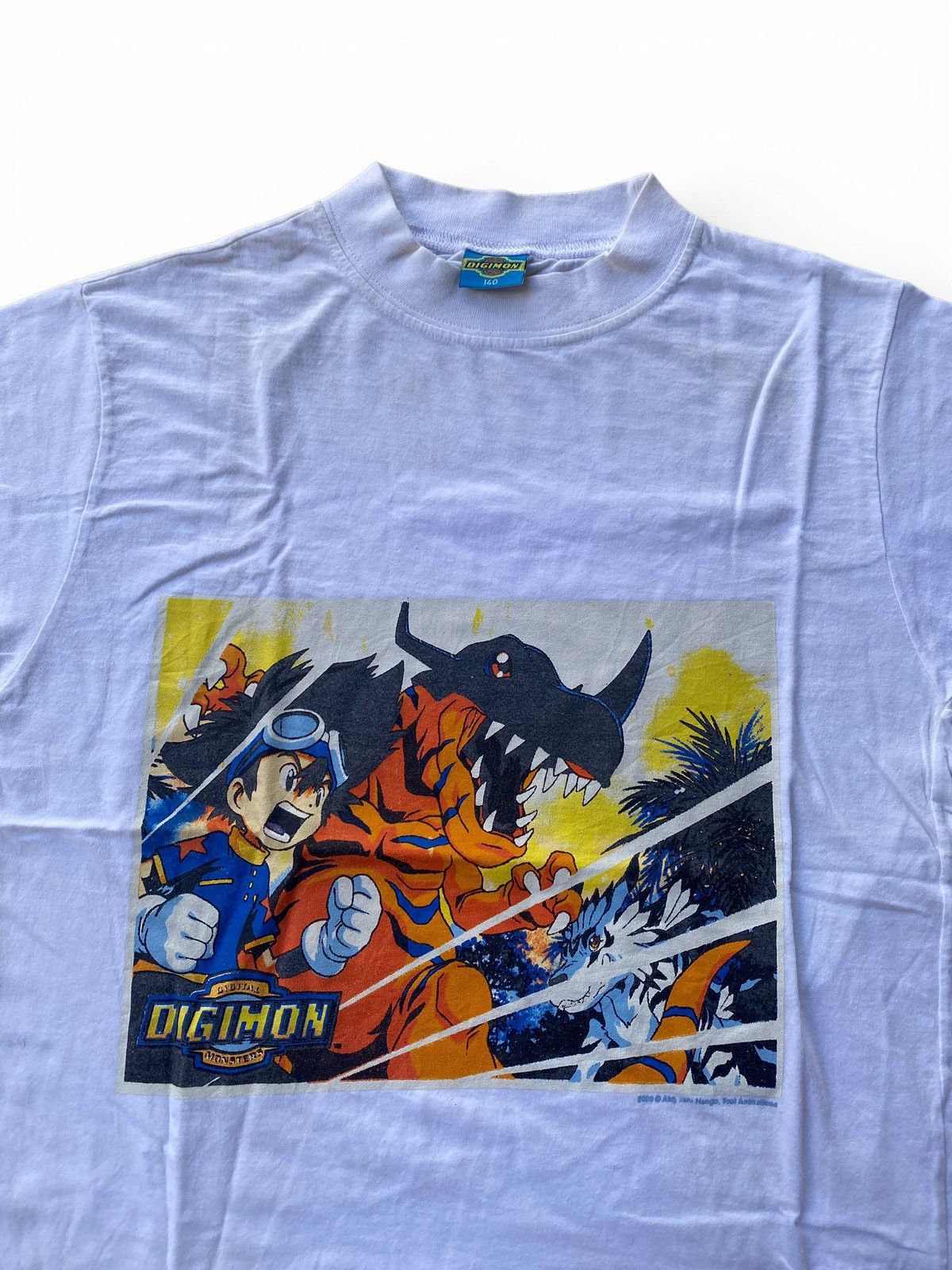 Anime Vintage Digimon Graphic Tee Anime Shirt Size 140 Youth Size US S / EU 44-46 / 1 - 6 Thumbnail