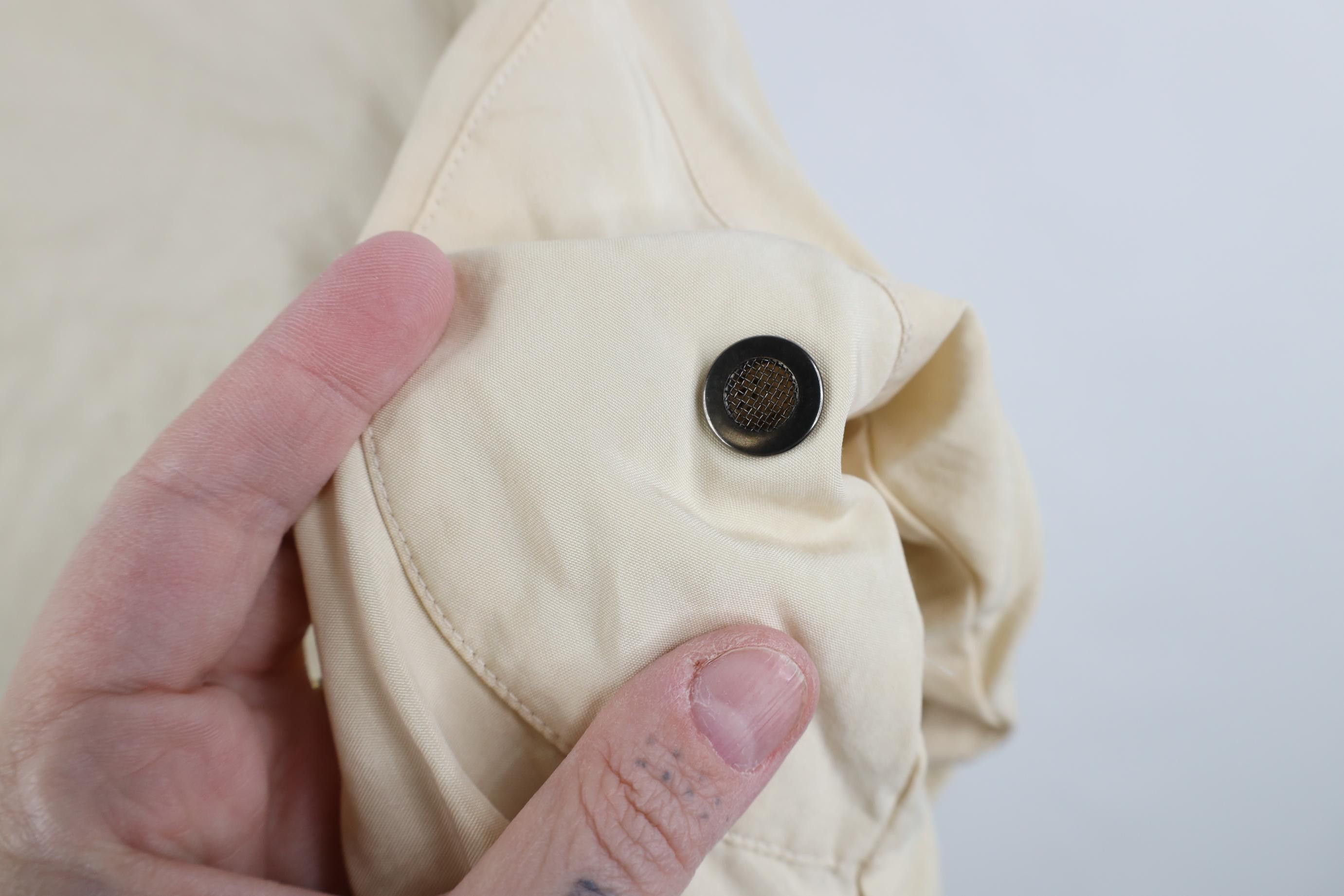 Vintage Vintage Bugatchi Uomo Resistant Silk Pebble Bomber Jacket Size US XL / EU 56 / 4 - 11 Thumbnail
