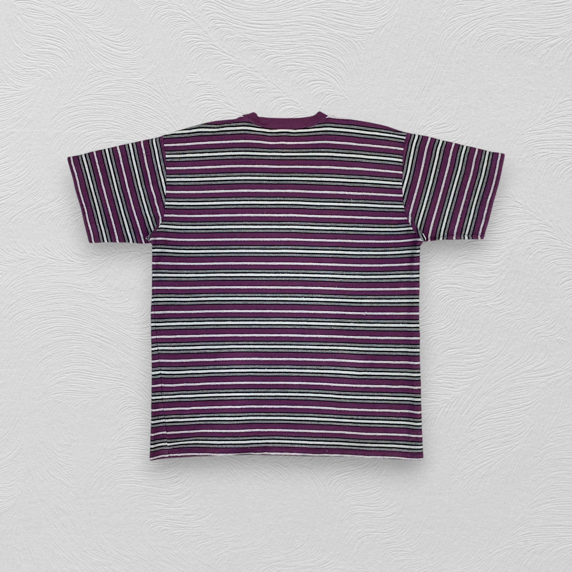 Champion Vintage Champion Streak Striped T-shirt - J069 Size US L / EU 52-54 / 3 - 2 Thumbnail