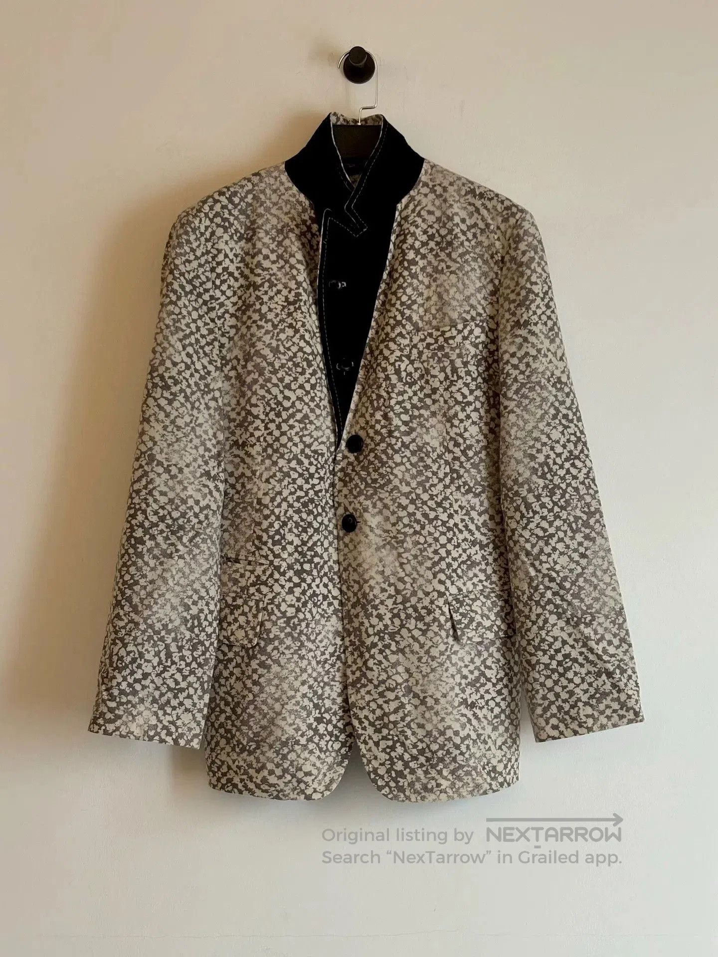 Ann Demeulemeester Ann Demeulemeester Vintage Snowflake Blazer. Size XS / US 0-2 / IT 36-38 - 1 Thumbnail